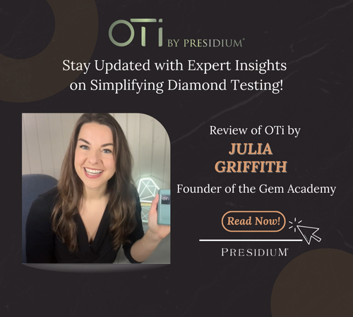 Review of OTi by Julia Griffith, Founder of The Gem Academy